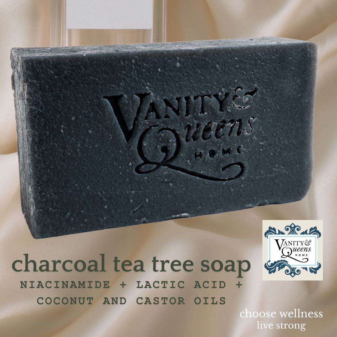 Charcoal Tea Tree Soap Bar